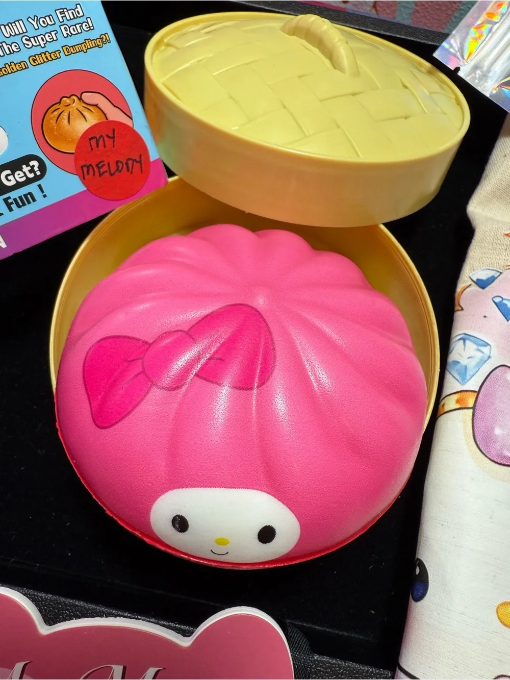 Sanrio My Melody Pink and Cream Kawaii Stationery & Plush Set